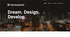 Desktop Screenshot of dream-design-develop.com