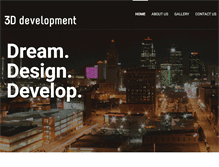 Tablet Screenshot of dream-design-develop.com